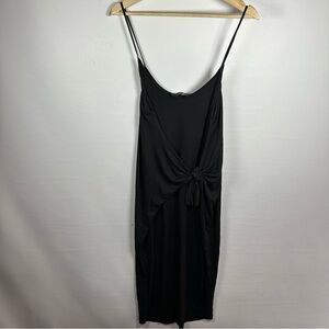 Orimono Elegant Black Women's Dress